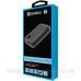 УМБ Sandberg 20000mAh 20W 3A PD,QC3.0, 2xUSB, Type-C OUT,PowerThru, метал. корпус Black