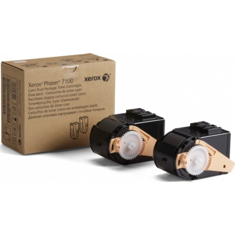 Тонер картридж Xerox PH7100 Cyan (9000 стор) Тонер картридж Xerox PH7100 Cyan (9000 стор)