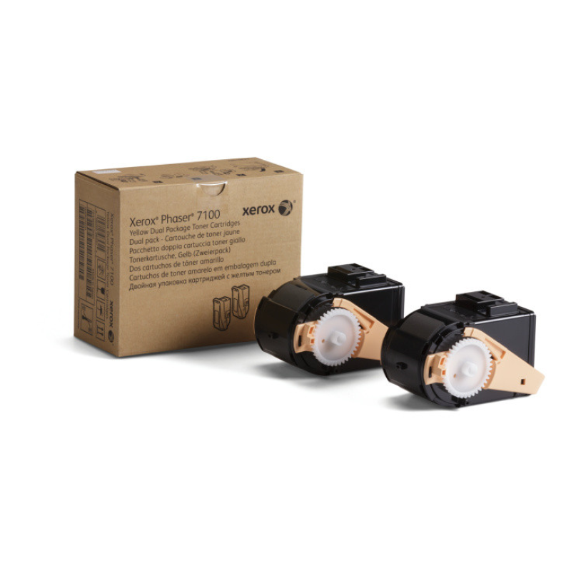 Тонер картридж Xerox PH7100 Yellow (9000 стор)