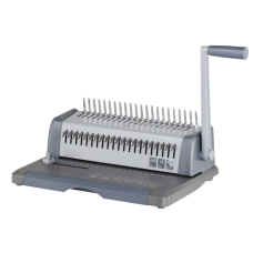 Біндер 2E B-425AB, перфорація 18стор, палітурка 425стор, регульовані ножі 1-21