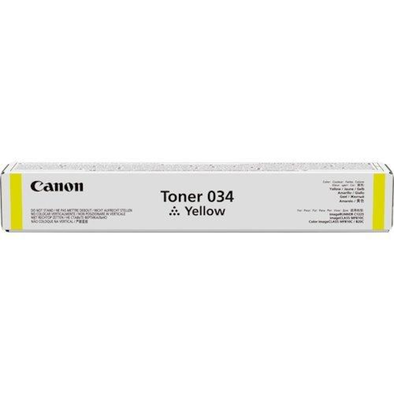 Тонер Canon 034 iRC1225 series (7300 стор) Yellow Тонер Canon 034 iRC1225 series (7300 стор) Yellow