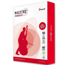 Папір офісний Maestro Standard+ A4 80 г/м2 клас B 500 аркушів