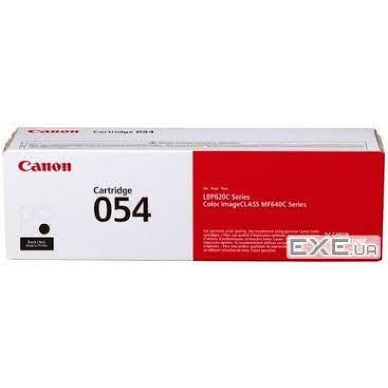 Картридж Canon 054 MF641/643/645, LBP-621/623 Black (1500 стор) Картридж Canon 054 MF641/643/645, LBP-621/623 Black (1500 стор)