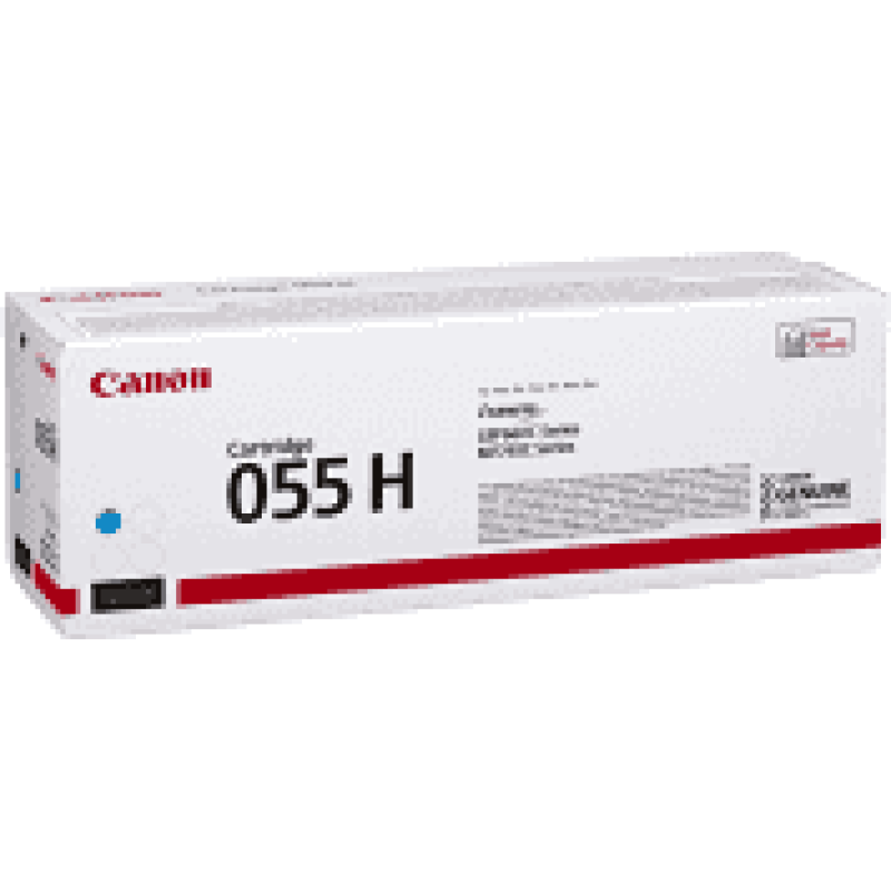 Картридж Canon 055H MF742/744/746, LBP663/664 Cyan (5900 арк)