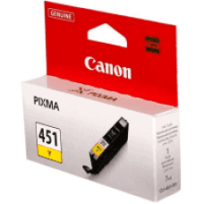 Картридж Canon CLI-451Y (Yellow) PIXMA MG5440/MG6340