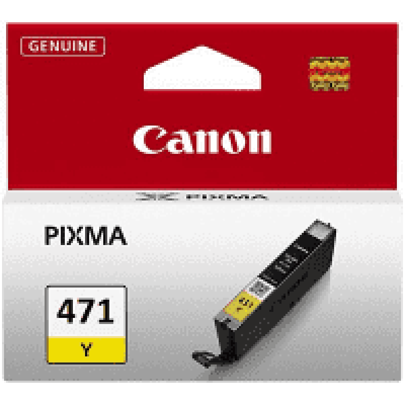 Картридж Canon CLI-471Y PIXMA MG5740/MG6840 Yellow