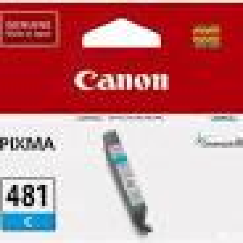 Картридж Canon CLI-481 PIXMA TS6140/8140/9140/TR7540/8540/ TS6240/9540/8240/704/8340/6340 Cyan