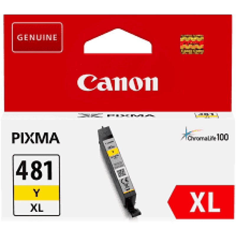 Картридж Canon CLI-481 XL PIXMA TS6140/8140/9140/TR7540/8540/ TS6240/9540/8240/704/8340/6340 Yellow