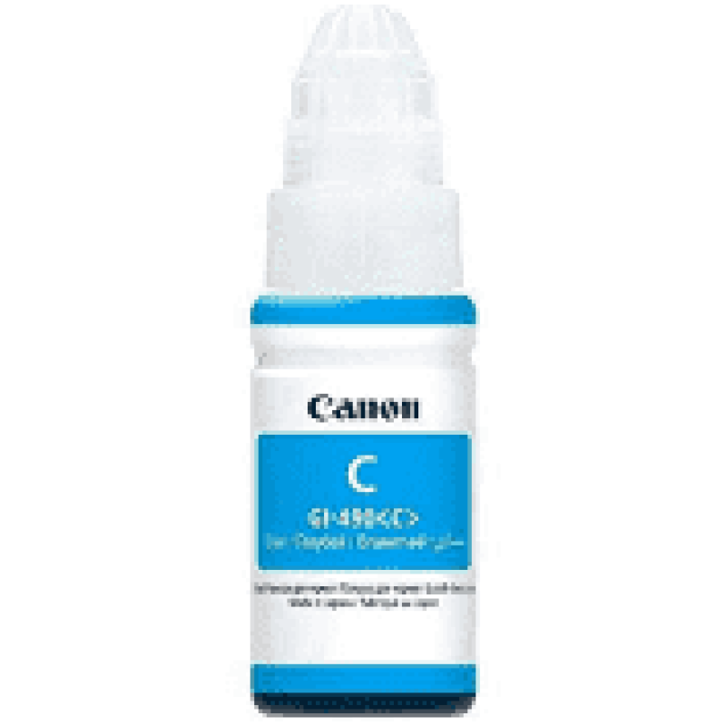 Чорнило Canon GI-490 PIXMA G1400/G2400/G3400 Cyan 70ml Чорнило Canon GI-490 PIXMA G1400/G2400/G3400 Cyan 70ml