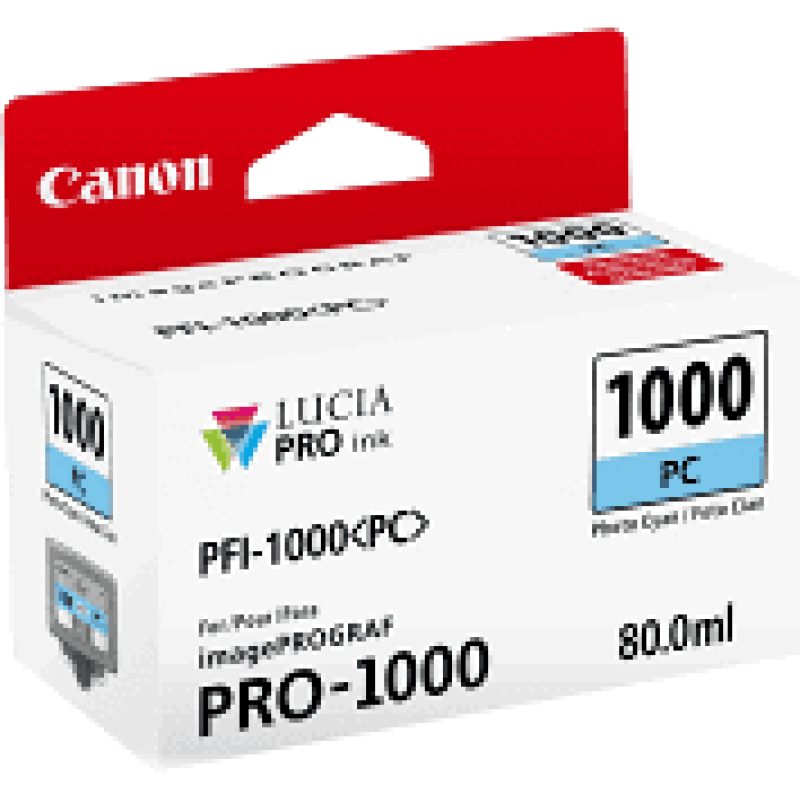 Картридж струменевий CANON PFI-1000PC Photo Cyan