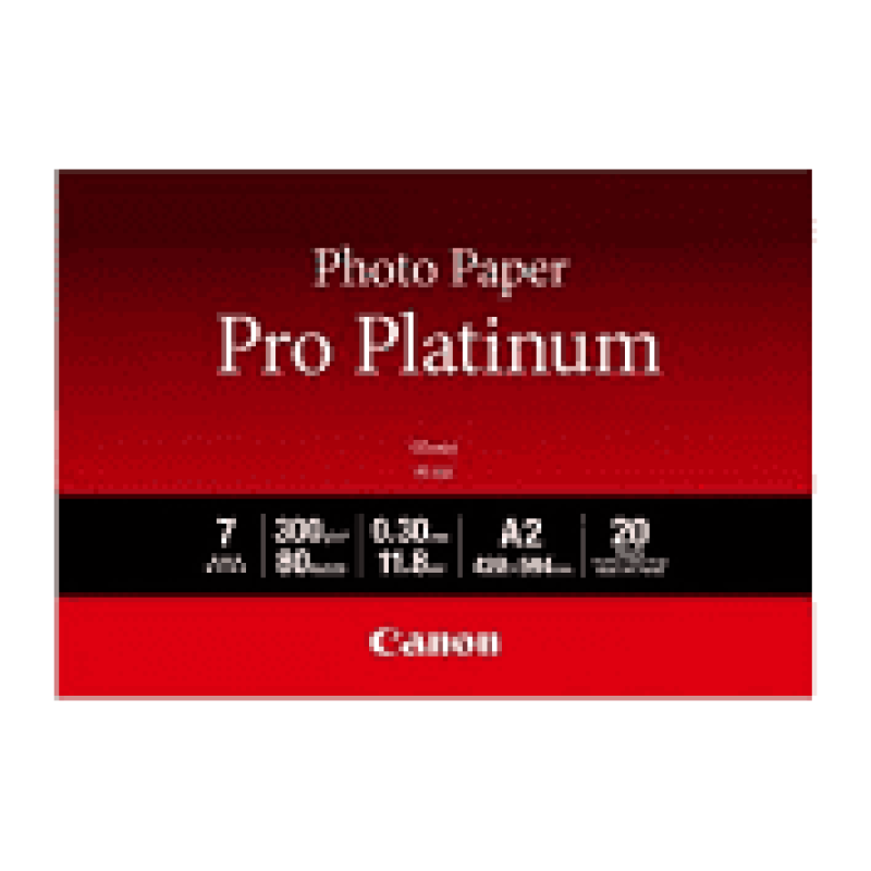Папiр Canon A2 Pro Platinum Photo Paper PT-101 A2 20 арк