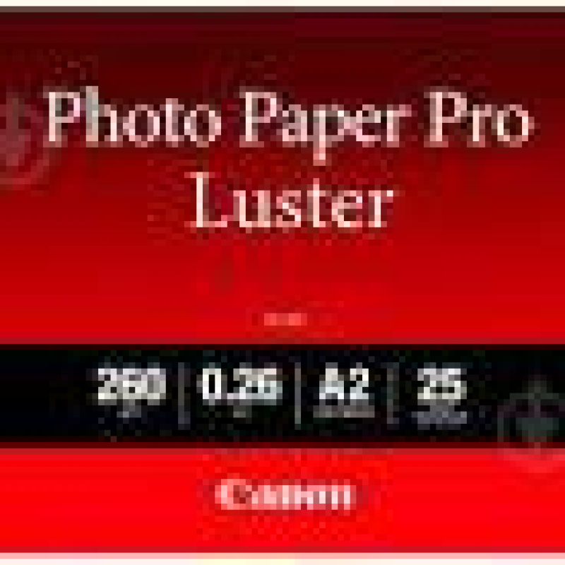 Фотопапір CANON A2 Luster Paper LU-10, 25 арк.