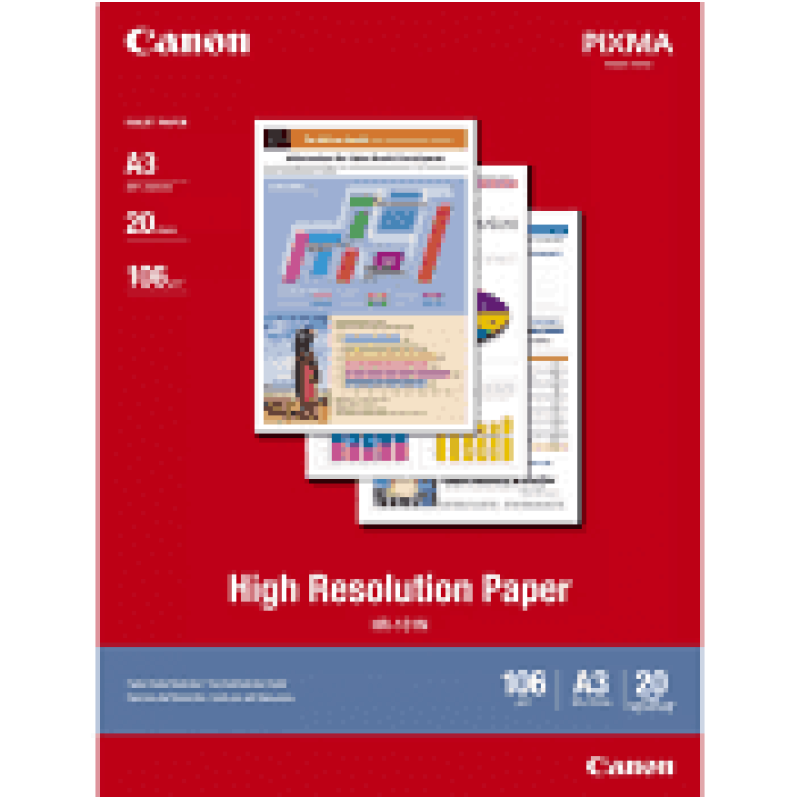 Папір Canon A3 HR-101 Paper, 20 арк. Папір Canon A3 HR-101 Paper, 20 арк.