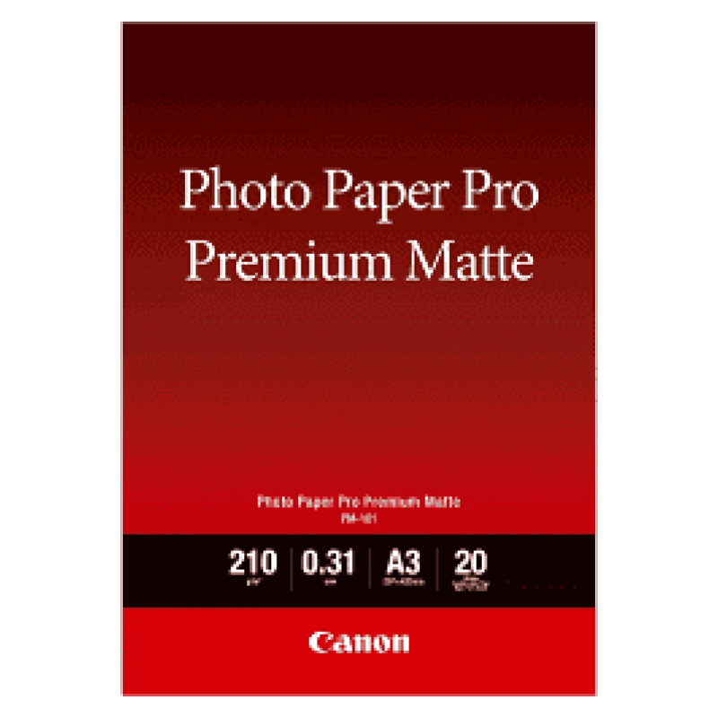 Фотопапір CANON Photo Paper Premium Matte A3 PM-101, 20 арк.