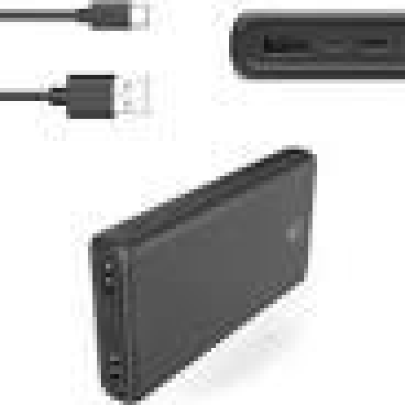 Портативний зарядний пристрій Power Bank Hama ALU15HD 15000 mAh Anthracite Портативний зарядний пристрій Power Bank Hama ALU15HD 15000 mAh Anthracite