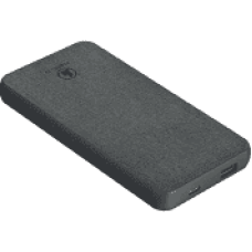 Портативний зарядний пристрій Power Bank Hama Fabric 10 10000 mAh Grey (00201658)