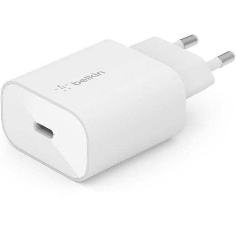 Мережеве ЗУ Belkin Home Charger 25W USB-C PD, White