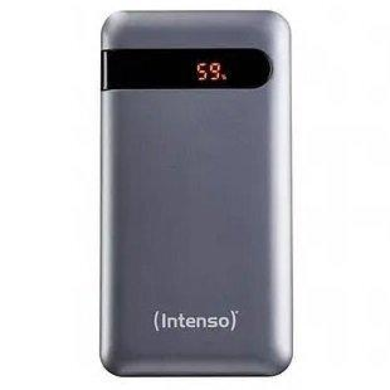 Портативний зарядний пристрій Power Bank Intenso 10000mAh 20W PD, QC Grey Портативний зарядний пристрій Power Bank Intenso 10000mAh 20W PD, QC Grey
