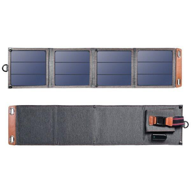 Портативний зарядний пристрій 2E сонячна панель 14 Вт, USB-A Портативний зарядний пристрій 2E сонячна панель 14 Вт, USB-A