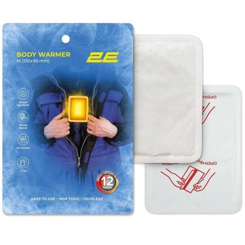 Сольова термохімічна грілка для тіла 2Е