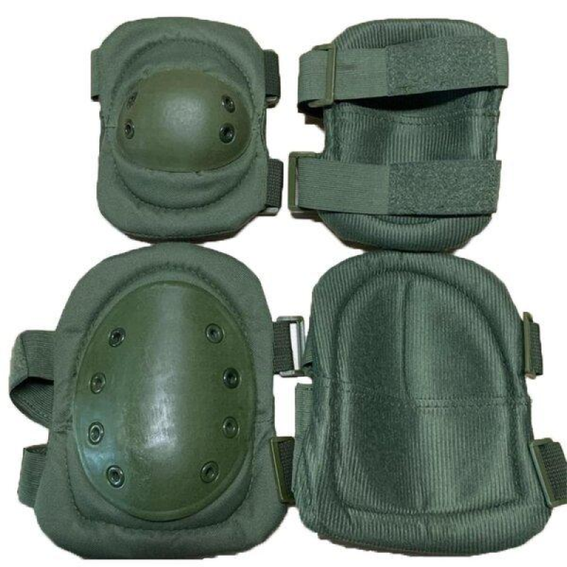 Комплект наколінники+налокітники 2Е, зелений
