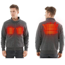Кофта з підігрівом 2E Heat Power Grey, S