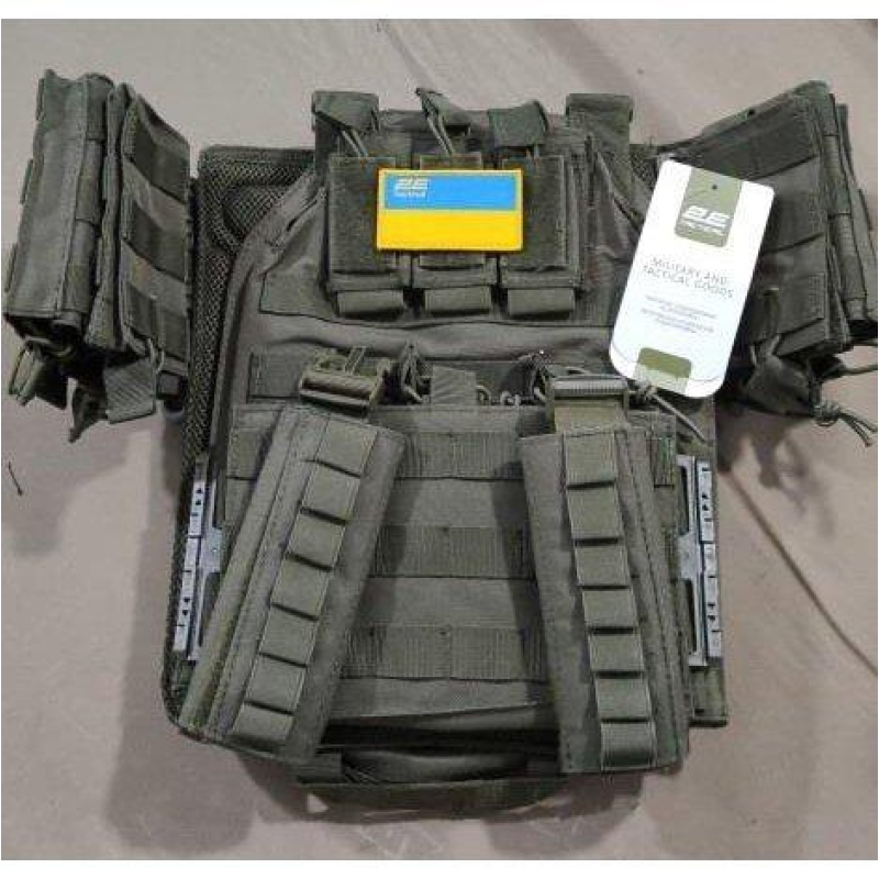 Плитоноска Assault Тип 4, 2Е, зелена