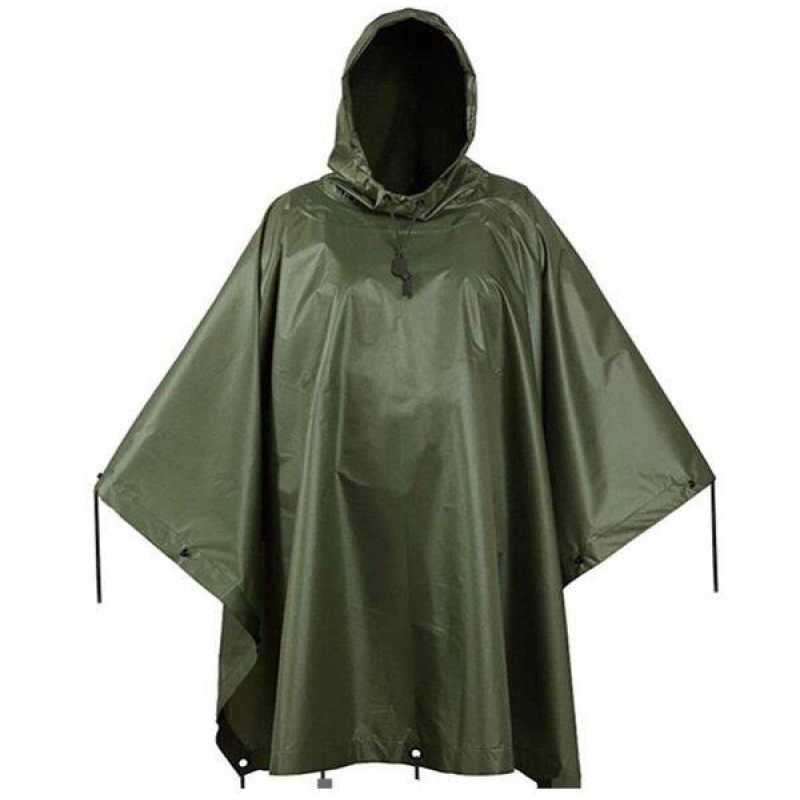Дощовий плащ 2E, зелений (2E-TACTRAINCOV-T1-GN)