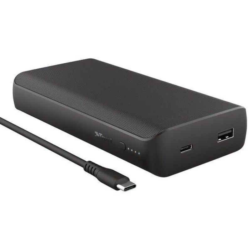 Портативний акумулятор Trust Laro USB-C 20000 mAh for Laptop 65W Black Портативний акумулятор Trust Laro USB-C 20000 mAh for Laptop 65W Black