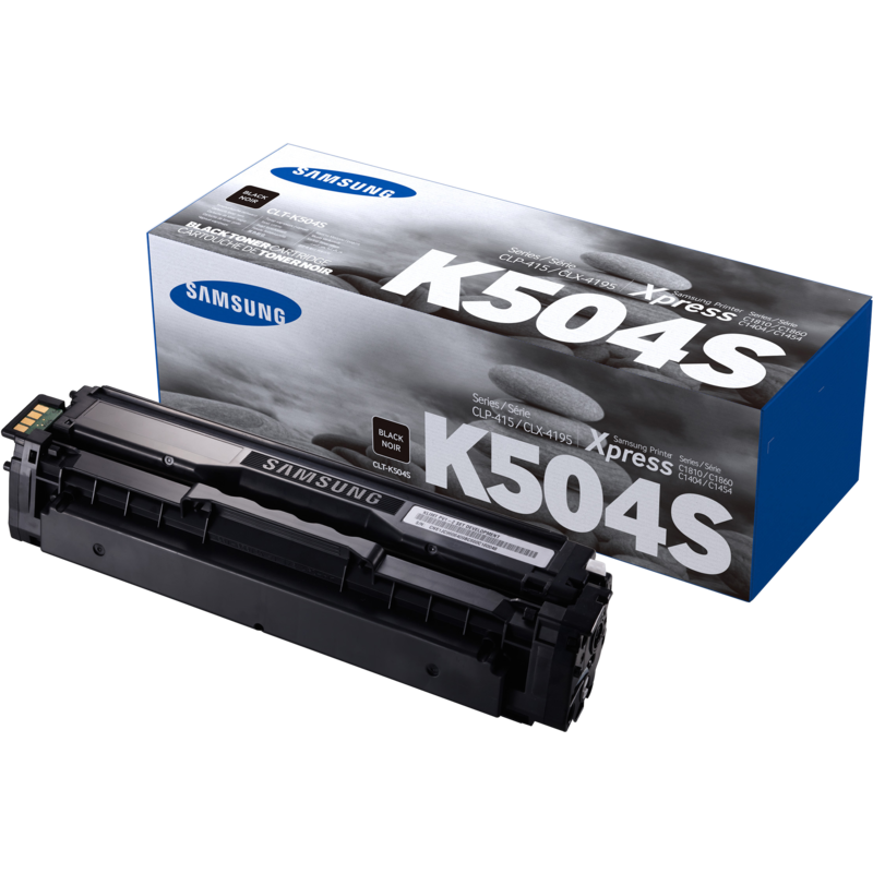 Лазерний картридж Samsung CLT-K504S чорний