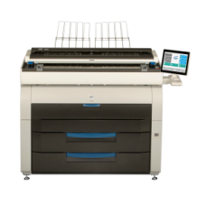 Чорно-білий широкоформатний принтер KIP 7970, 4-х рольова сист. друку ф. А0