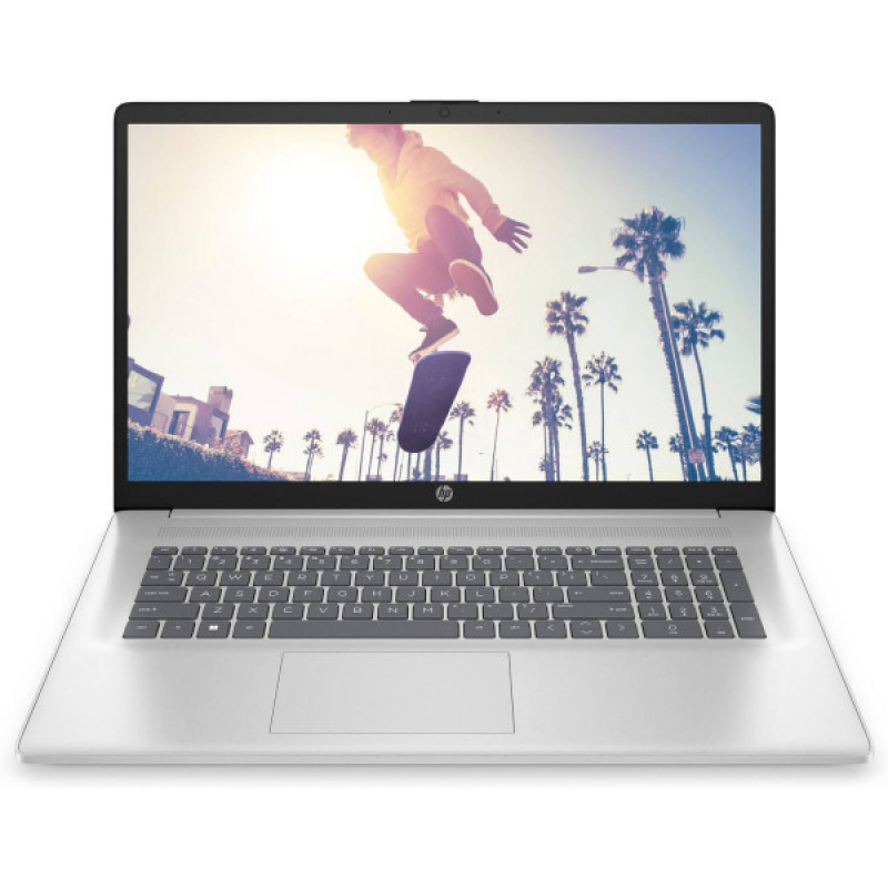 HP 17-cn3018ua 17.3“ FHD IPS, 250n/i5-1335U (4.6)/16Gb/SSD1Tb/Intel Iris X/DOS/Сріблястий (91L44EA)