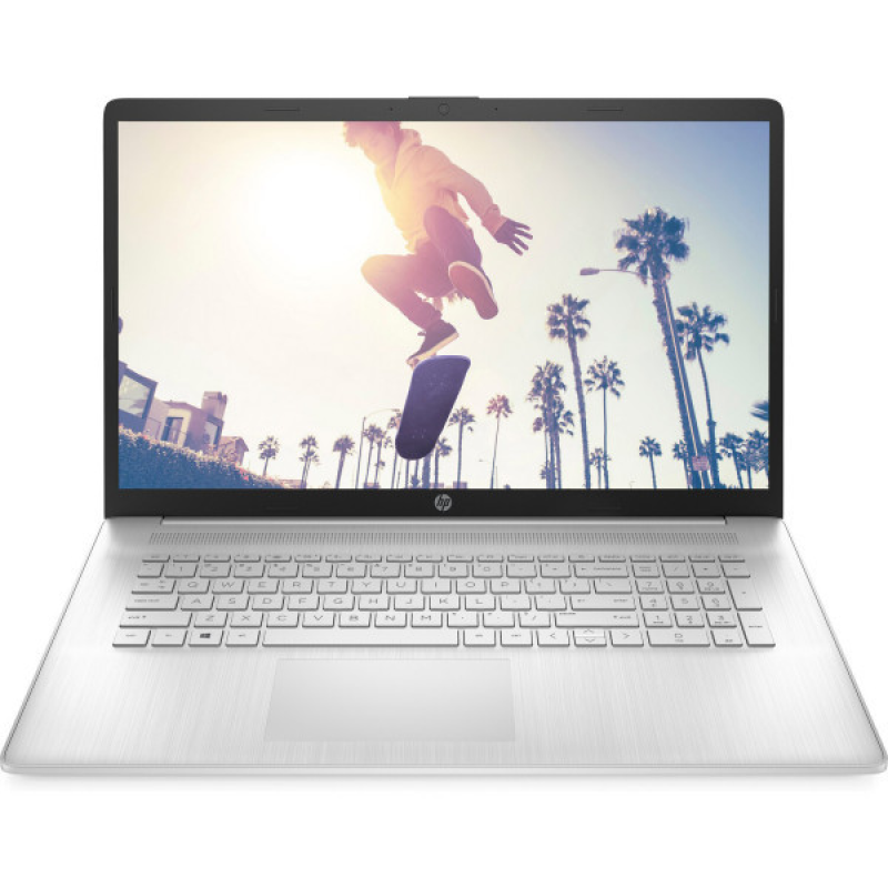 HP 17-cp2005ua 17.3“ FHD IPS, 250n/Ryzen 5 7520U (2.8-4.3)/8Gb/SSD512Gb/Radeon/FPS/DOS/Сріблястий (832W3EA)