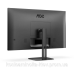 TFT 27“ AOC 27V5CE/BK, FHD, IPS, 75Гц, 1 мс, HDMI, USB-C, USB-hub, колонки, чорний (27V5CE/BK)