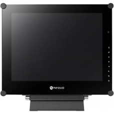 TFT 15“ Neovo X-15P, скло NeoV™, D-Sub, DVI-D, Mini DIN, RCA, робота 24/7, металевий корпус, чорний (X-15P