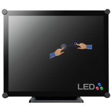TFT 19“ Neovo TX-19, сенсорний (P-Cup, 10 дотиків), D-SUB, DVI-D, металевий, IP65/IPX1, чорний (TX-19)