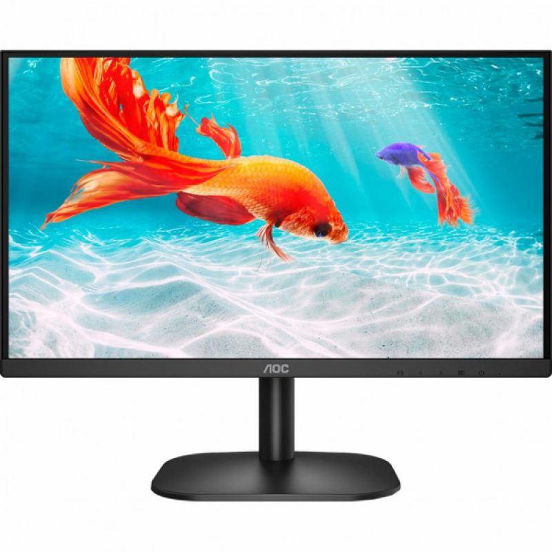 TFT 21.5“ AOC 22B2H/EU, VA, 75Hz, D-SUB, HDMI, чорний (22B2H/EU)