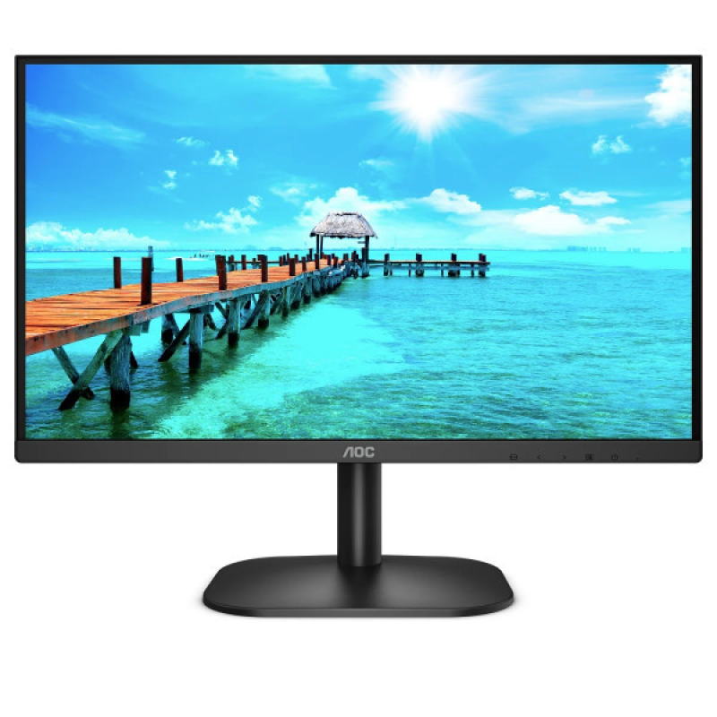 TFT 23.8“ AOC 24B2XDAM , VA, 75Hz, D-Sub, HDMI, DVI, колонки, чорний (24B2XDAM)
