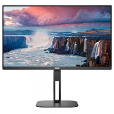 TFT 23.8“ AOC 24V5C/BK, FHD, IPS, 119% sRGB, 75Гц,1 мс, HDMI, DP, USB-C, USB-hub, Pivot, кол, чорень (24V5C/BK)