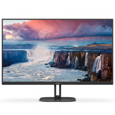 TFT 23.8“ AOC 24V5CE/BK, FHD, IPS, 119% sRGB, 75Гц, 1 мс, HDMI, USB-C, USB-hub, кол, чорній (24V5CE/BK)