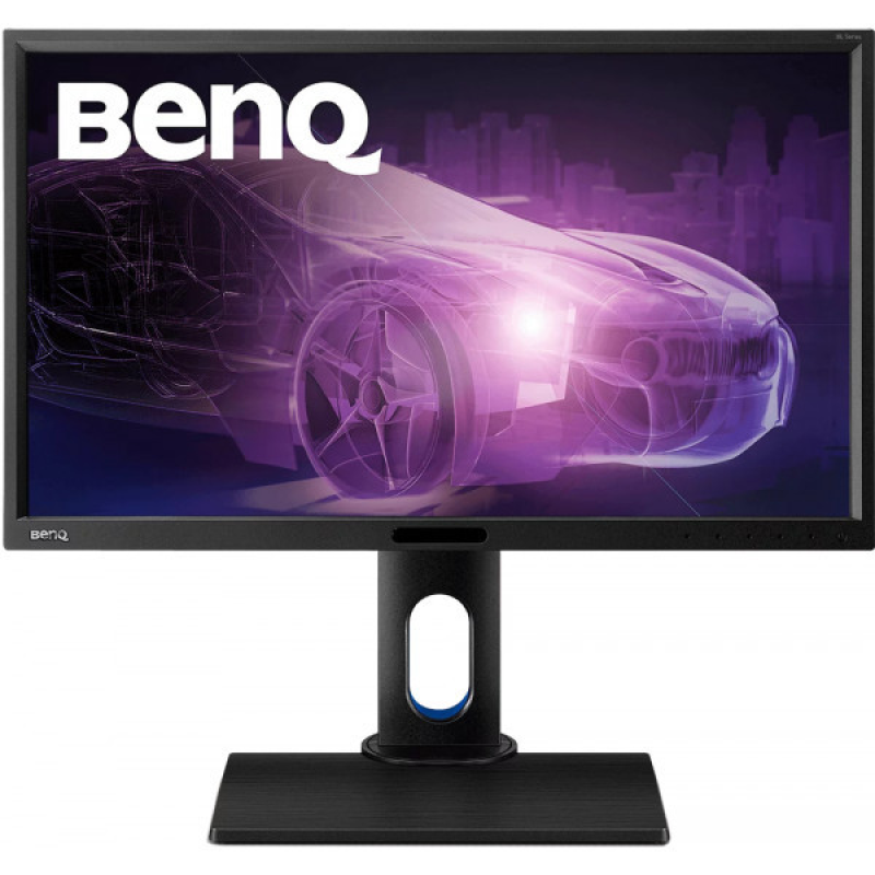 TFT 23.8“ BenQ BL2420PT, QHD, IPS, DVI-DL, DP, HDMI, USB, Pivot, HAS, колонки, чорний (BL2420PT)