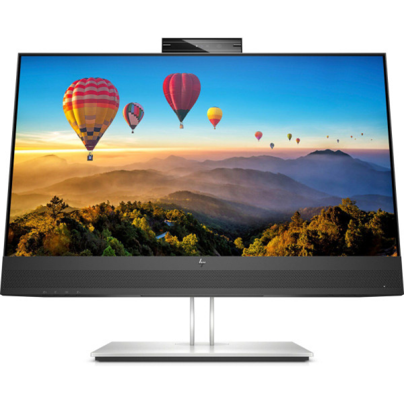 TFT 23.8“ HP E24m G4, IPS, HDMI, DP, USB-С, RJ-45, Cam, HAS, колонки, чорно-сріблястий (40Z32AA)