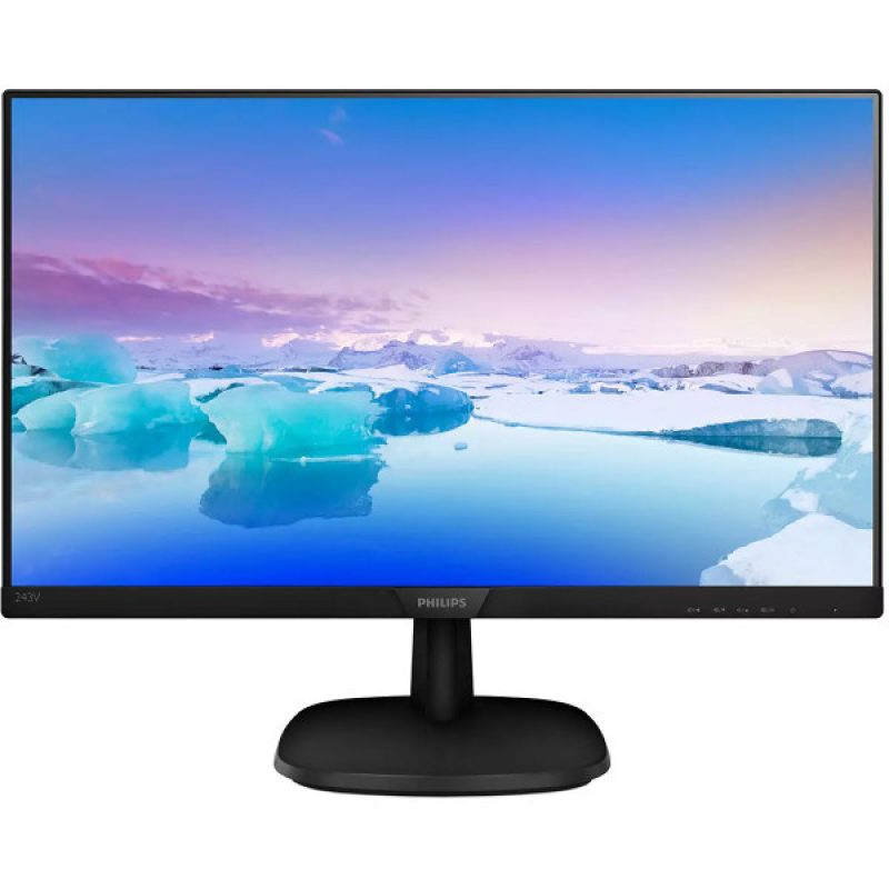 TFT 23.8“ Philips 243V7QDAB, IPS, D-SUB, DVI-D, HDMI, колонки, чорний (243V7QDAB/00) TFT 23.8“ Philips 243V7QDAB, IPS, D-SUB, DVI-D, HDMI, колонки, чорний (243V7QDAB/00)