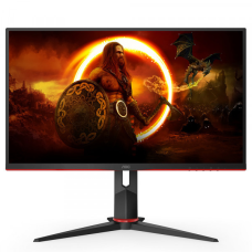 TFT 27“ AOC 27G2SAE/BK, VA, 165Гц, D-Sub, HDMIx2, DP, Pivot, колонки, чорний з червоним (27G2SAE/BK)