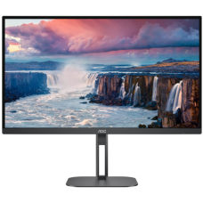 TFT 27“ AOC Q27V5N/BK, QHD, VA, 75Гц, 2х HDMI, DP, HAS, колонки, чорний (Q27V5N/BK)