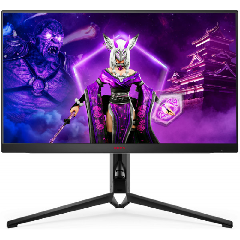 TFT 27“ AOC AGON AG274QS, QHD, IPS, 300Гц, 1мс, 2x HDMI, 2x DP, USB-hub, HAS, Pivot, колонки, чорний (AG274QS)