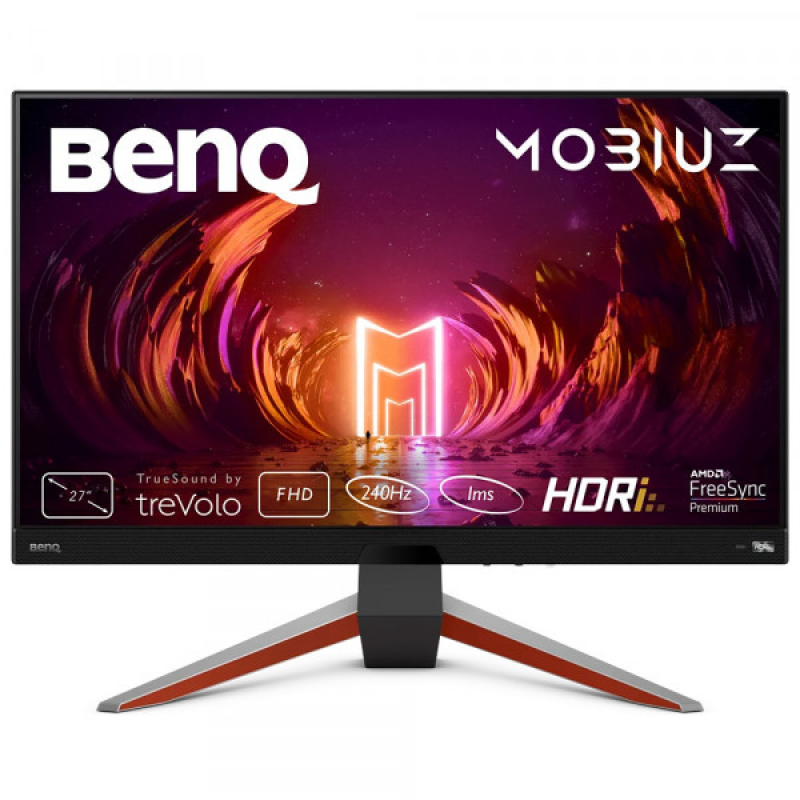 TFT 27“ BenQ EX270M, IPS, FHD, 240 Гц, 1мс, 2xHDMI, DP, USB-hub, HAS, колонки, сірий металік (9H.LLALJ.LBE) TFT 27“ BenQ EX270M, IPS, FHD, 240 Гц, 1мс, 2xHDMI, DP, USB-hub, HAS, колонки, сірий металік (9H.LLALJ.LBE)