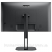 TFT 27“ AOC Q27V5C/BK, QHD, IPS, 75Гц, 1 мс, HDMI, DP, USB-C, USB-hub, HAS, Pivot, колонки, чорній (Q27V5C/BK)