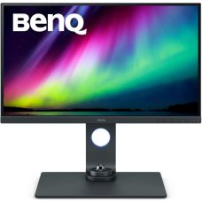TFT 27“ BenQ SW270C, IPS, QHD, 99% Adobe RGB, HDMIx2, DP, USB-C, USB хаб, Card Reader, темно-сірий