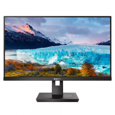 TFT 27“ Philips 272S1M, IPS,75Hz, sRGB 102%, D-Sub, DVI-D, HDMI, DP, USB-hub, HAS, Pivot, колонки, ч